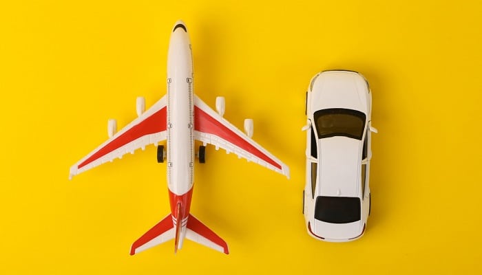 Carro vs aviao