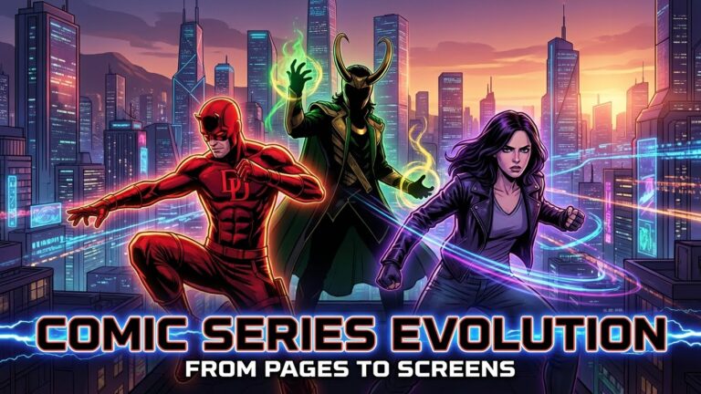 A Ascensão das Séries Baseadas em Quadrinhos: Um Estudo