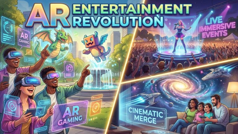 Como a Realidade Aumentada Está Transformando o Entretenimento