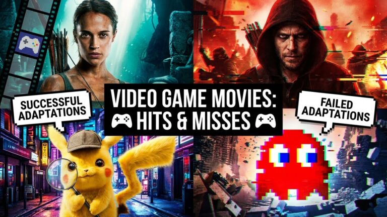 Filmes Baseados em Videogames: O Que Funcionou e O Que Não