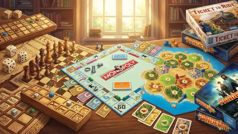 Jogos de Tabuleiro que Revolucionaram o Entretenimento