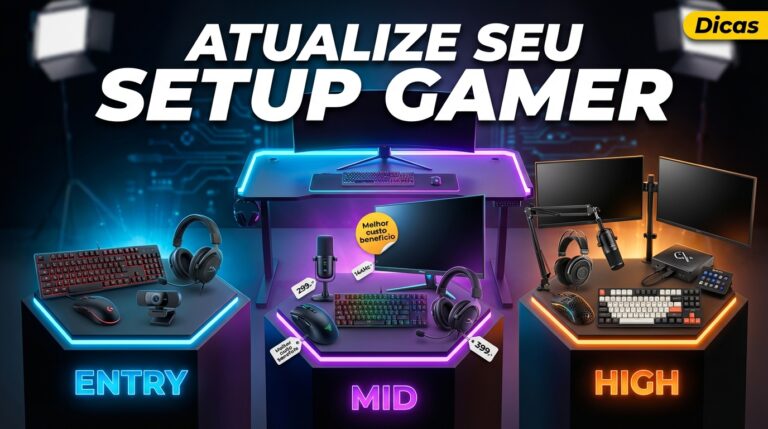 Atualize Seu Setup Gamer: Periféricos por Faixa de Preço