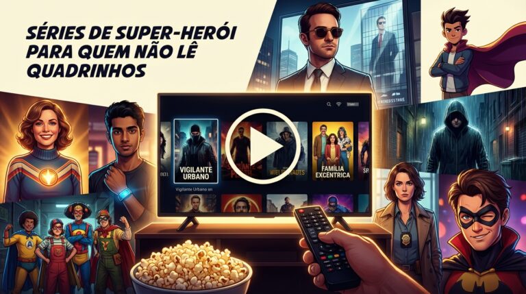 Séries de Super-Herói Para Quem Não Lê Quadrinhos