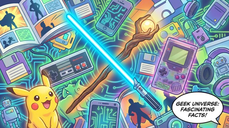 10 Curiosidades Incríveis Sobre o Universo Geek